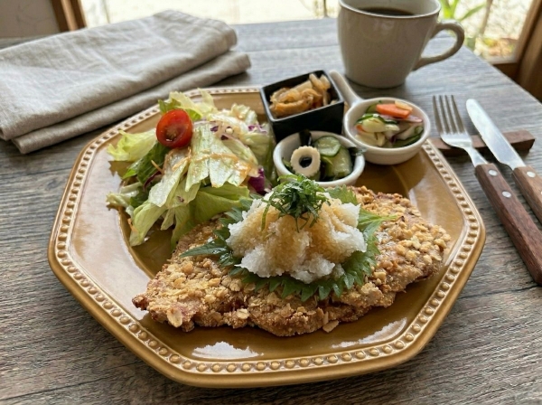 おろしポン酢焼きカツ
